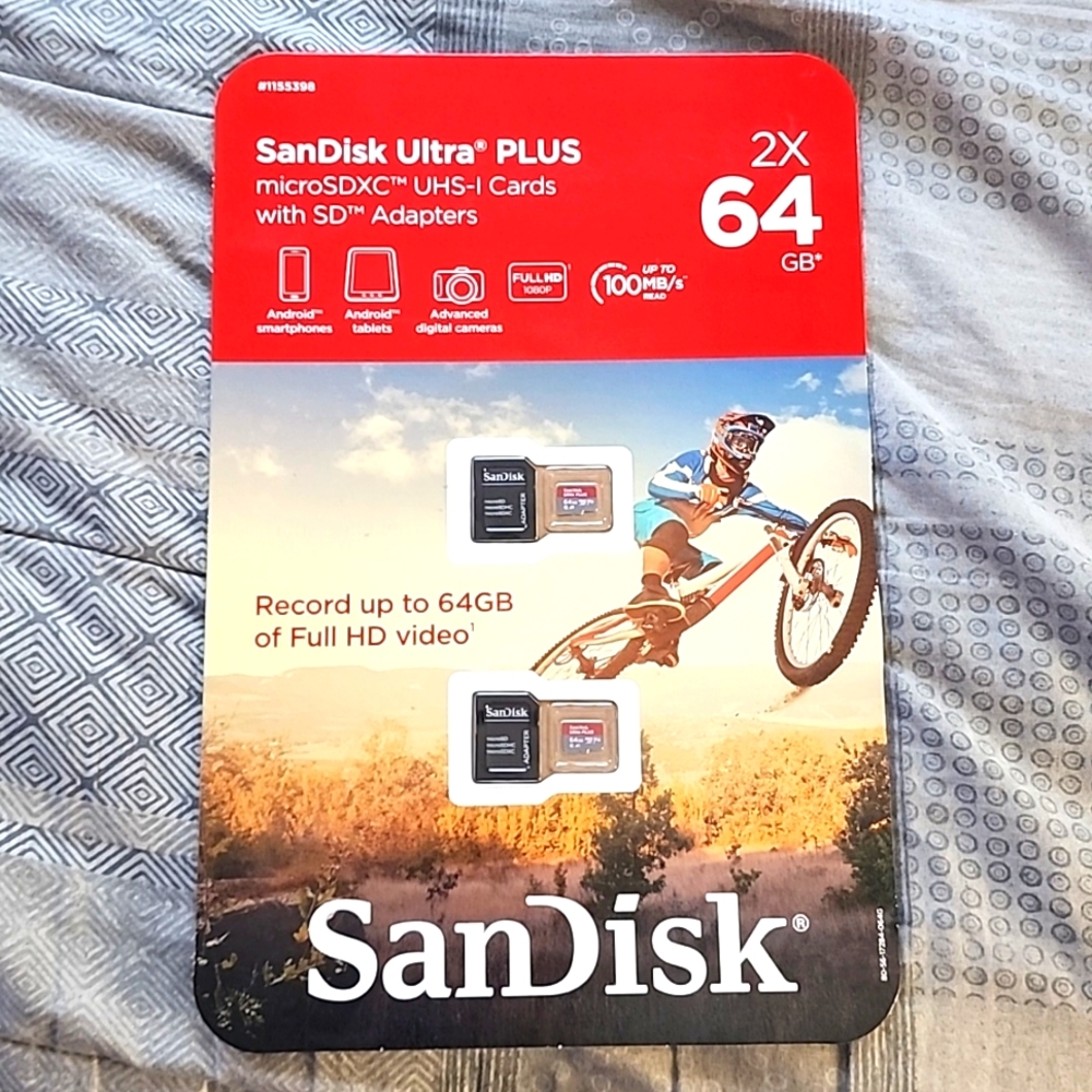 SanDisk Ultra PLUS microSDXC UHS-I Cards